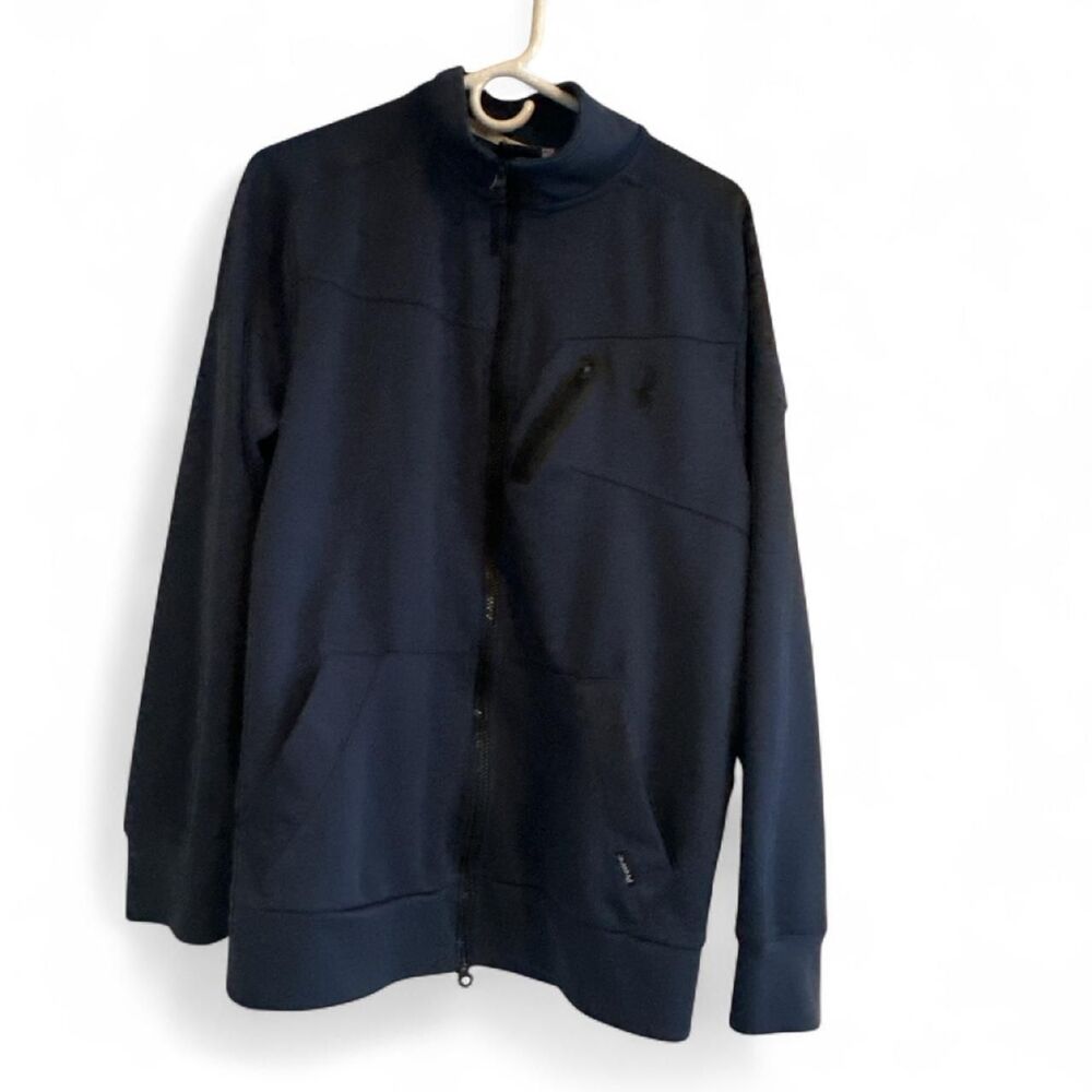 Spyder Men's Navy and Blue Hoodie